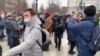 Продолжаются задержания на Пушкинской площади
