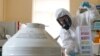 RUSSIA -- Scientist of Nikolai Gamaleya National Center of Epidemiology and Microbiology works on the production of a new two-vector COVID-19 vaccine in Moscow, August 6, 2020