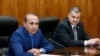 Armenia -- Prime Minister Hovik Abrahamian (L) meets with with businessmen, Yerevan, 18 April, 2014