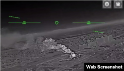 Скриншот видео СБС ВСУ (Октябрськое). 15 апреля 2026