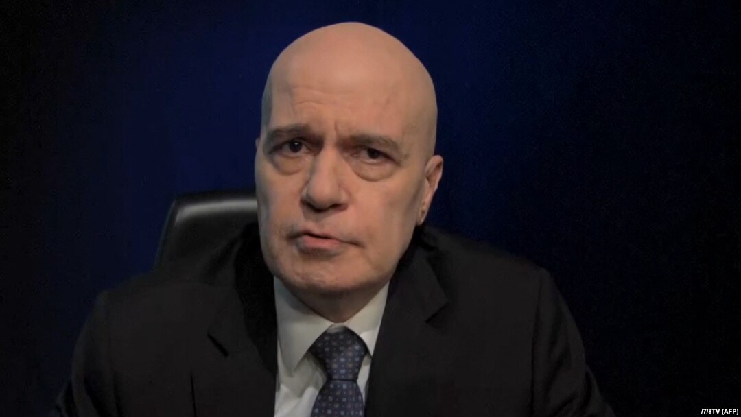 The leader of There Is Such A People, Slavi Trifonov, said in a televised speech that his party would not to propose a government. (file photo)