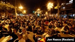 Manifestație pro-independența Cataloniei, Barcelona, 20 octombrie 2019