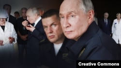 Владимир Путин, коллаж