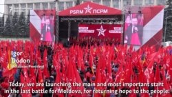 Moldova's Socialists Launch Campaign For 2019 Elections