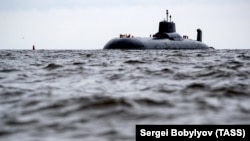Повідомляється, що російський підводний човен сплив під час навчань (фото ілюстративне)