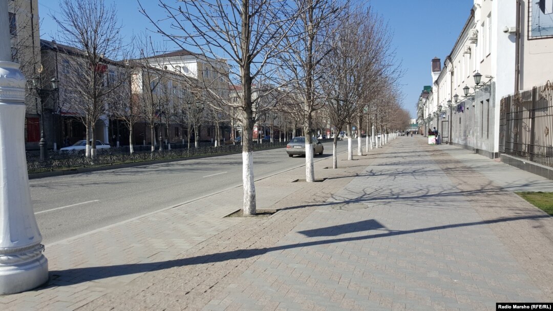 На улицах Грозного (архивное фото)