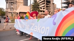 Parada ponosa u Beogradu 18. septembra 2022.