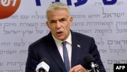 Jair Lapid, lider centrističke stranke Ješ Atid