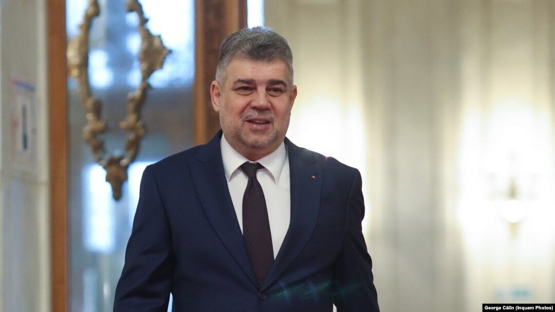 Prim-ministrul României, Marcel Ciolacu.