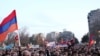 Armenia -- Thousands of opposition supporters demonstrate on Yerevan's Liberty Square, 17Mar2011