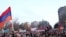 Armenia -- Thousands of opposition supporters demonstrate on Yerevan's Liberty Square, 17Mar2011
