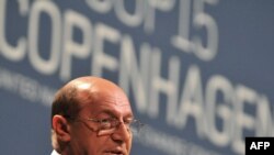 Președintele Traian Basescu la reuniunea de la Copenhaga