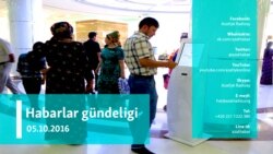Habarlar gündeligi – 5-nji oktýabr, 2016 ý.