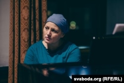 Галіна Казіміроўская падчас размовы са Свабодай, кастрычнік 2026