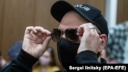 Russian director Kirill Serebrennikov in a Moscow court in June 2020.