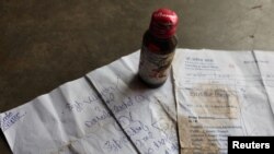 Qadağan olunmuş "Coldrif" öskürək siropu