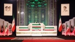 پیکر علی خامنه‌ای رهبر سابق ایران