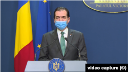 Prime Minister Ludovic Orban Victoria Palace video capture