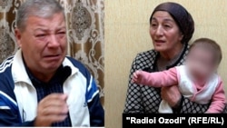 Зокир Ҳакимов ва Мақсуда Шаропова, падару модари Рухшона Ҳакимова 