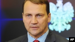 Міністр закордонних справ Польщі Радослав Сікорський