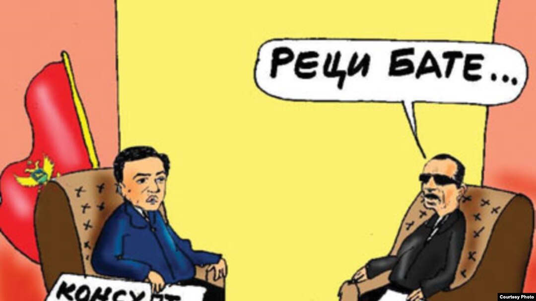 Karikatura Gorana Šćekića