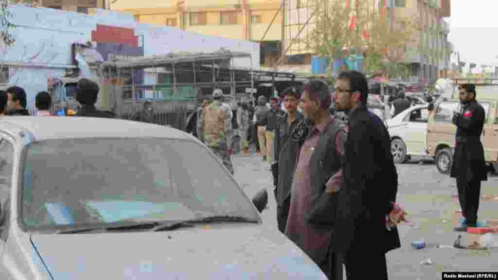 په لیاقت بازار کې چاودنه