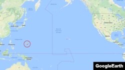 Guam na mapi
