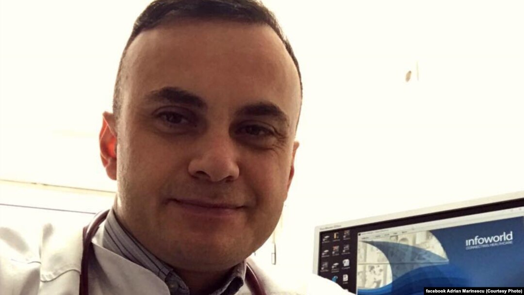 Adrian Marinescu, doctor at Matei Bals hospital 