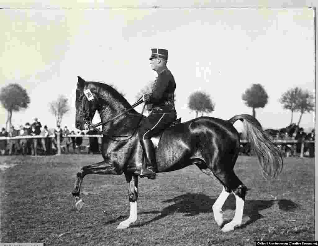 Bertil Sandstrom, a Swedish dressage rider, was stripped of his silver medal at the 1932 Los Angeles Olympics after officials claimed to have heard him illegally &quot;clicking&quot; encouragement to his horse. The army officer claimed the judges had, in fact, heard the creak of his leather saddle, but Sandstrom was officially placed last in the event. &nbsp;