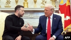 Zelensky dhe Trump.