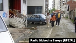 Улицата „Пелинска“ во центарот на Куманово