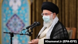 Lideri suprem i Iranit, Ayatollah Ali Khamenei. Fotografi nga arkivi. 
