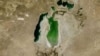 The shrinking imprint of the Aral Sea in a NASA satellite image