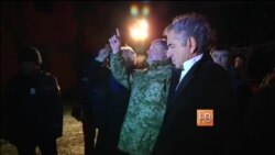 Порошенко посетил Краматорск и потребовал прекращения огня