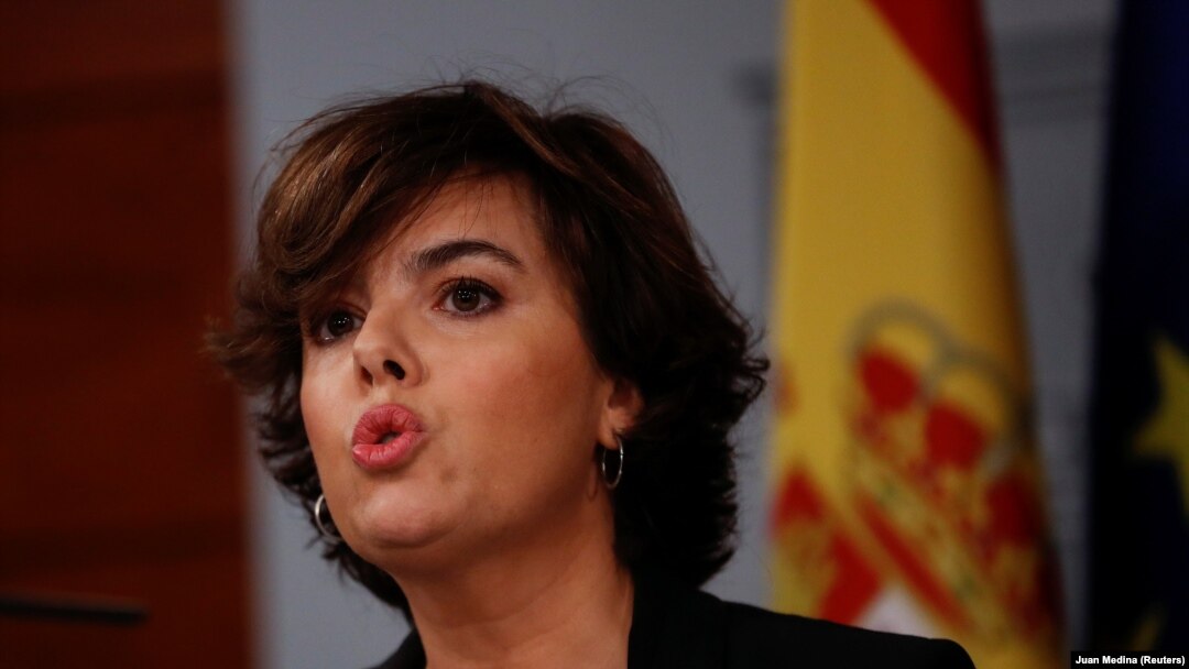 Soraya Saenz de Santamaria, vicepremijerka Španije