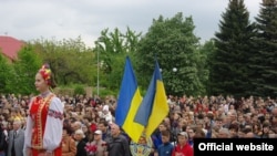 Під час одного зі святкувань на Донеччині (фото поліції Донецької області)