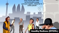 Gündüz Ağayevin karikaturası