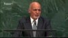 Afghanistan's Ghani Welcomes New U.S. 'Resolve' To Win War In UN Address