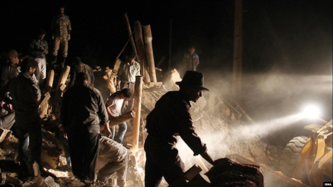 Earthquake Destroys Villages In Iran's Northwest