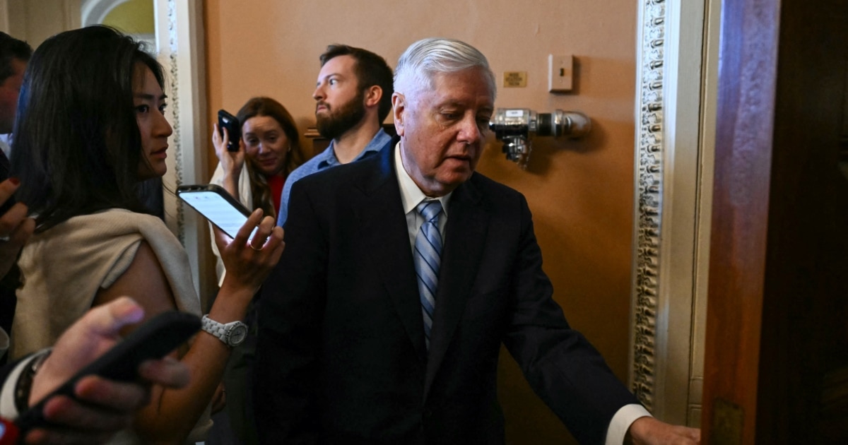 US Senate Unveils Revised Russia Sanctions Bill As Lawmakers Push To Cement Graham's Legacy