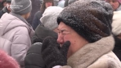 Grief For Kazakh Kids By Charred Ruins Of Home