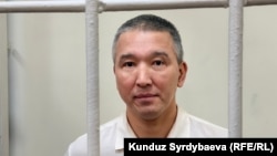 Kyrgyz activist Mavlyan Askarbekov was detained in June after criticizing the growing presence of Chinese citizens in Kyrgyzstan, including their involvement in small and midsize businesses. (file photo)