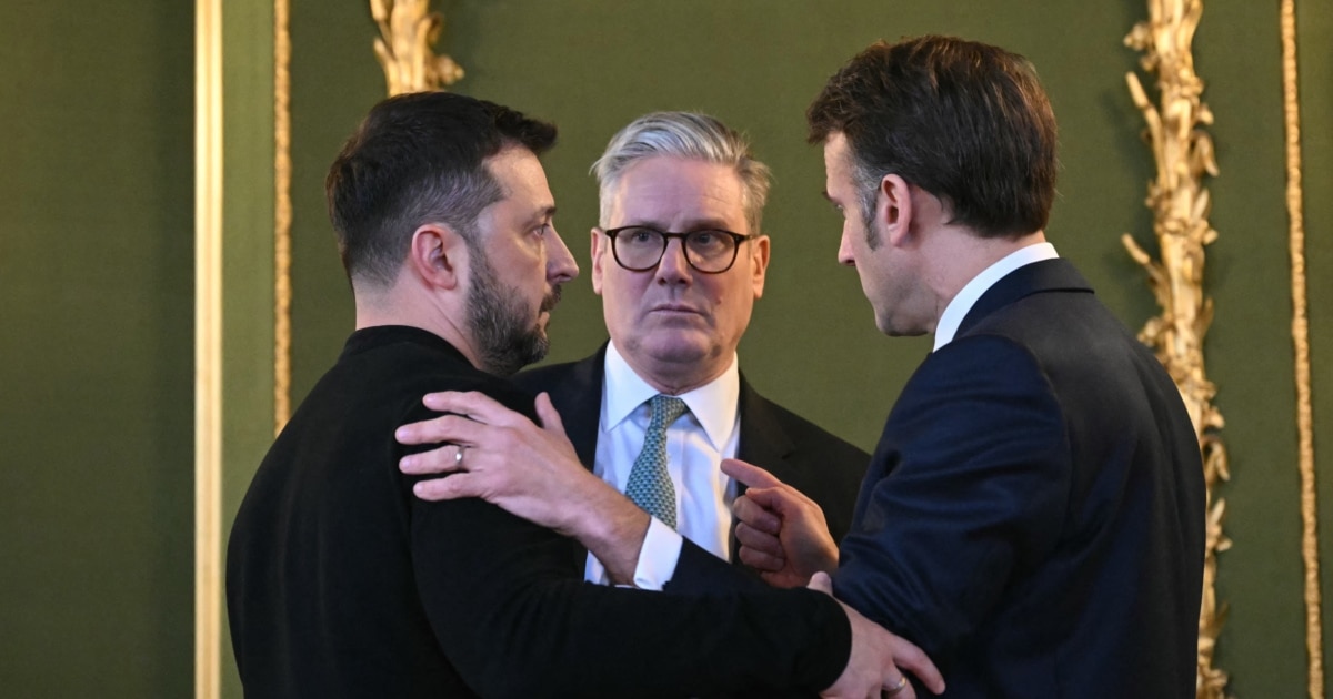 Zelenskyy Holds London Talks With European Allies After Trump Criticism