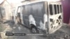 Полювання чи випадковість: у Торецьку згоріла машина волонтера (відео)
