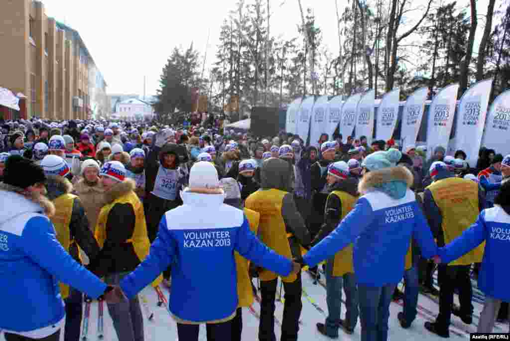Татарстан җитәкчеләре чаңгыда узышты