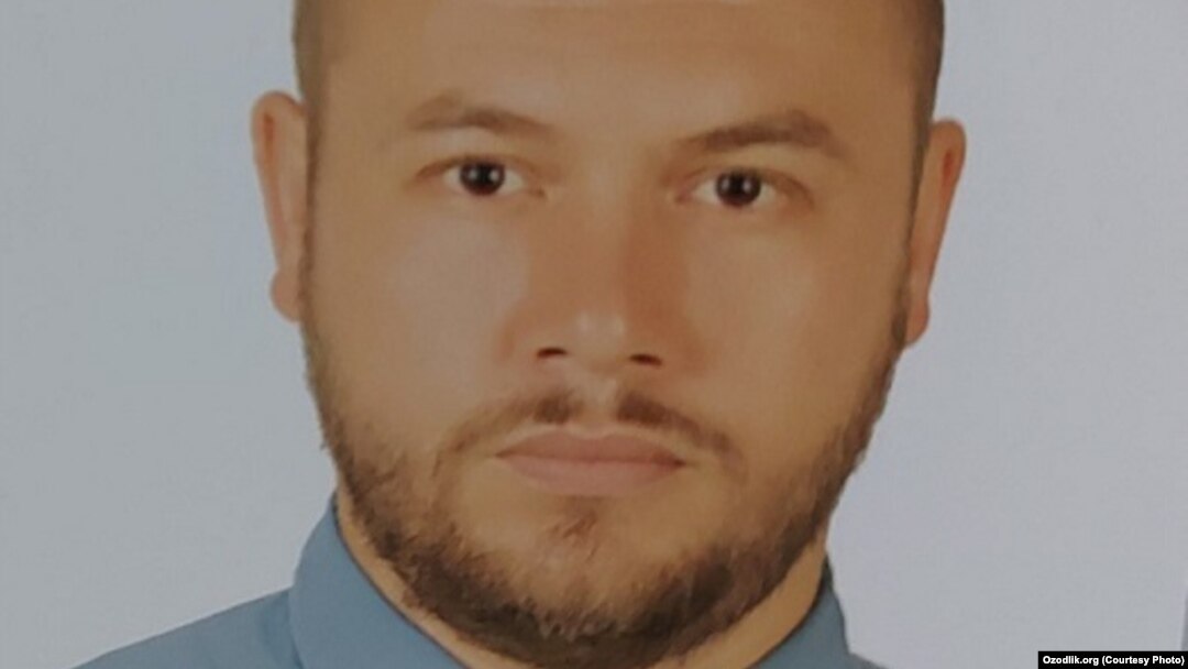 Jamol Kholboev, the son of opposition activist and writer Islom Kholboev