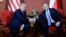 Президент Польщі Анджей Дуда і президент США Дональд Трамп під час зустрічі у Варшаві, 6 липня 2017 року