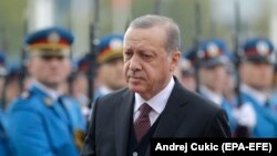 ürkiýäniň prezidenti Rejep Taýyr Erdogan 