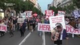Protests Against 'Dictatorship' In Serbia