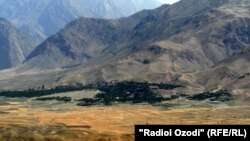 Один из участков границы между Таджикистаном и Афганистаном.